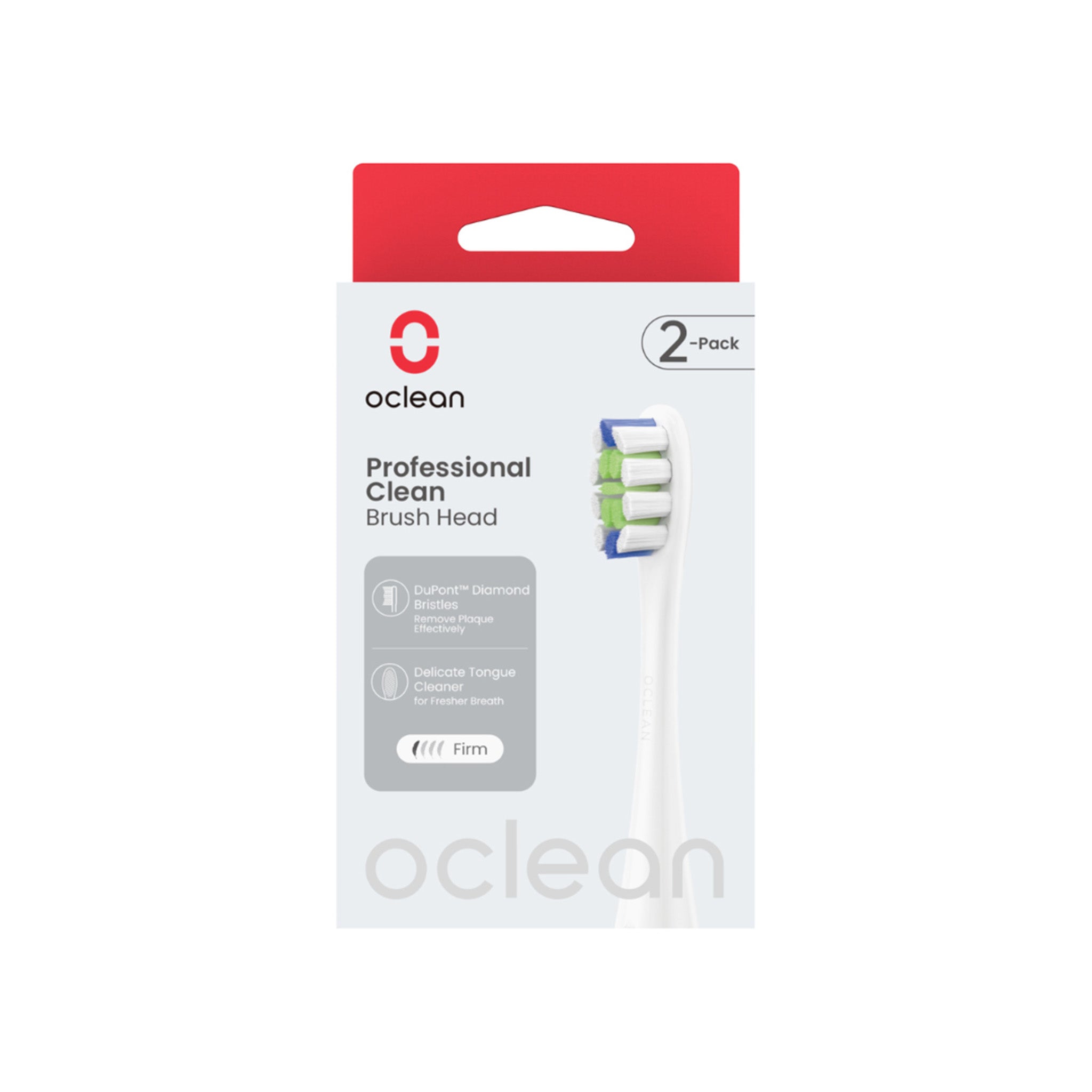 Oclean Professional Clean Plaque Control Replacement Heads