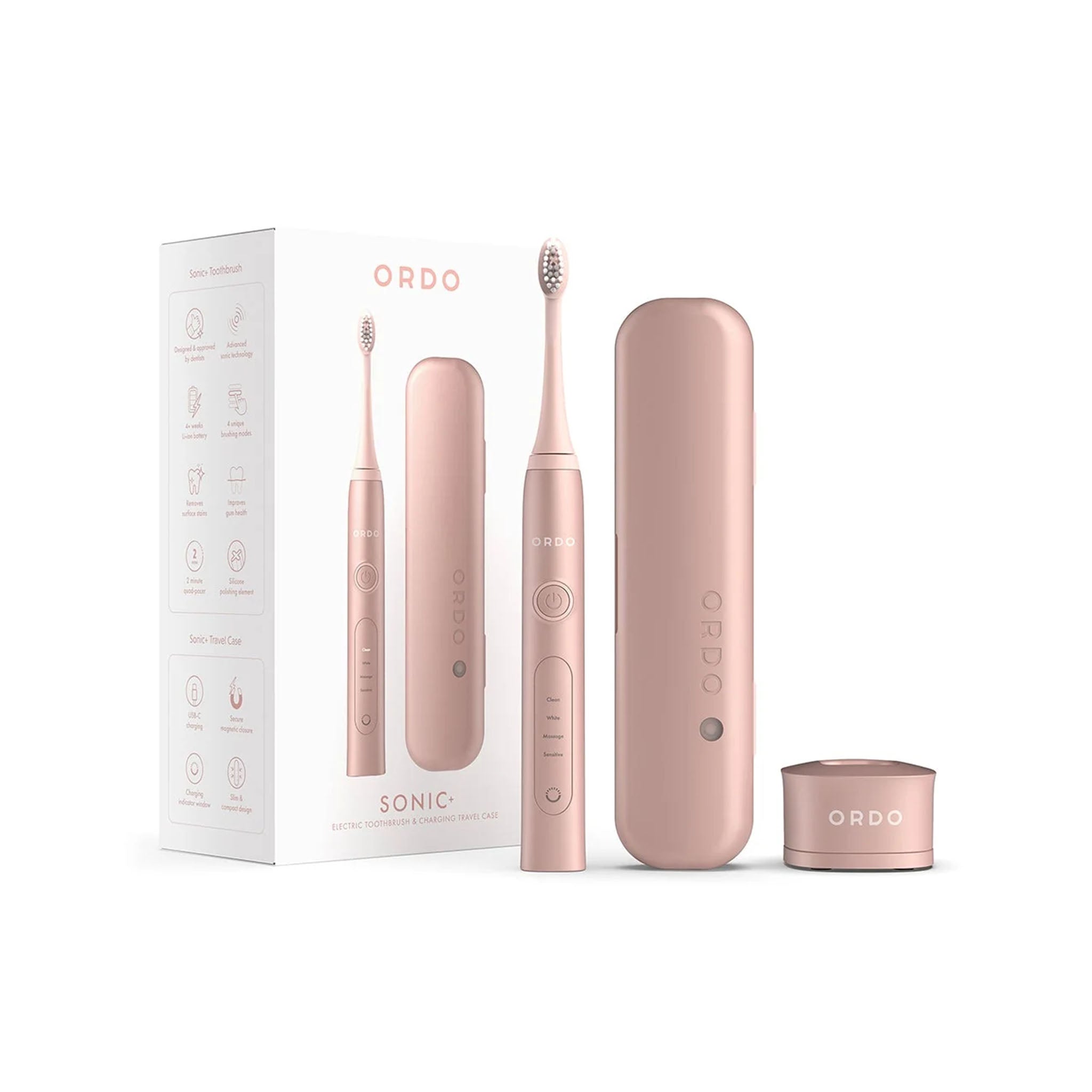 Ordo Sonic+ Toothbrush with Charging Travel Case
