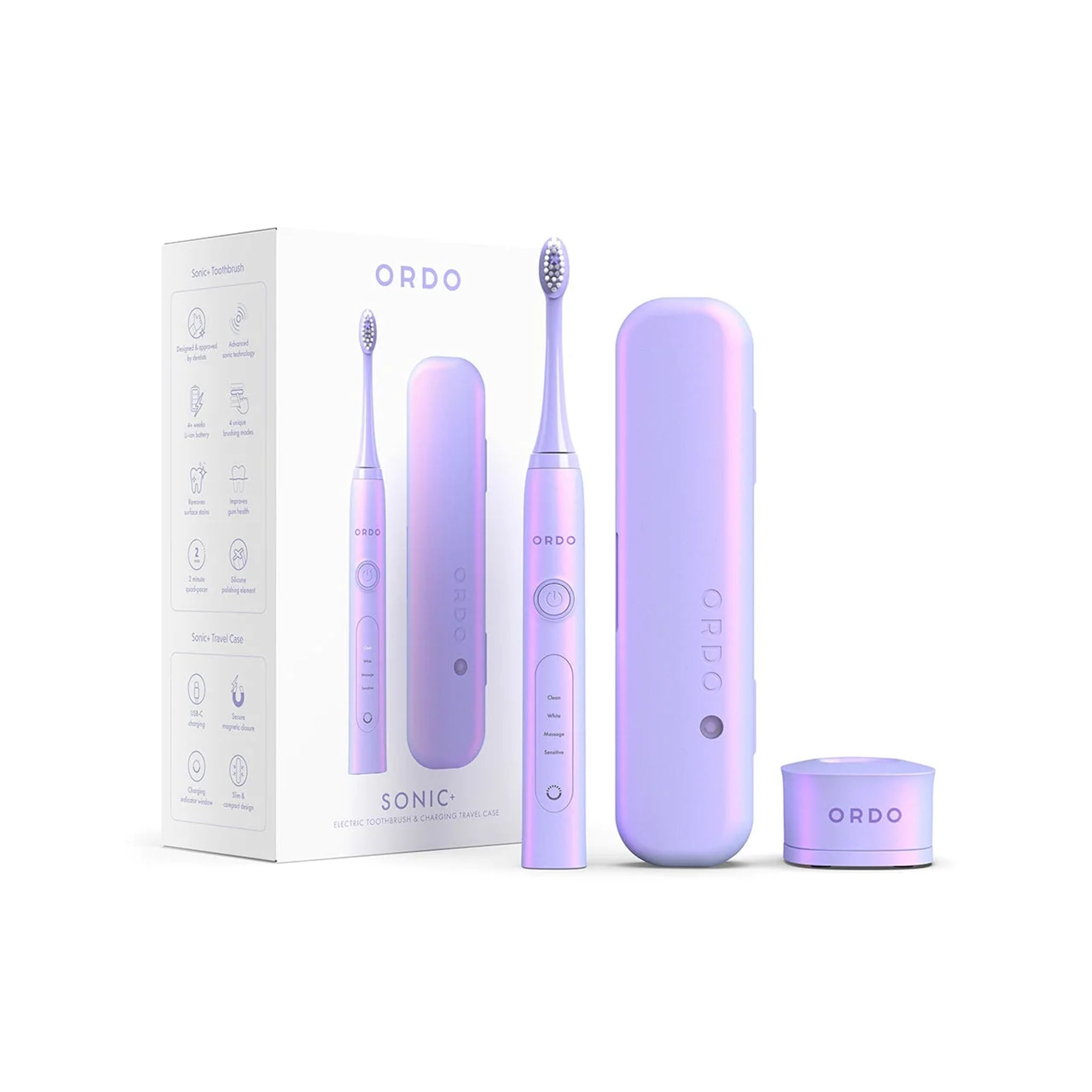 Ordo Sonic+ Toothbrush with Charging Travel Case