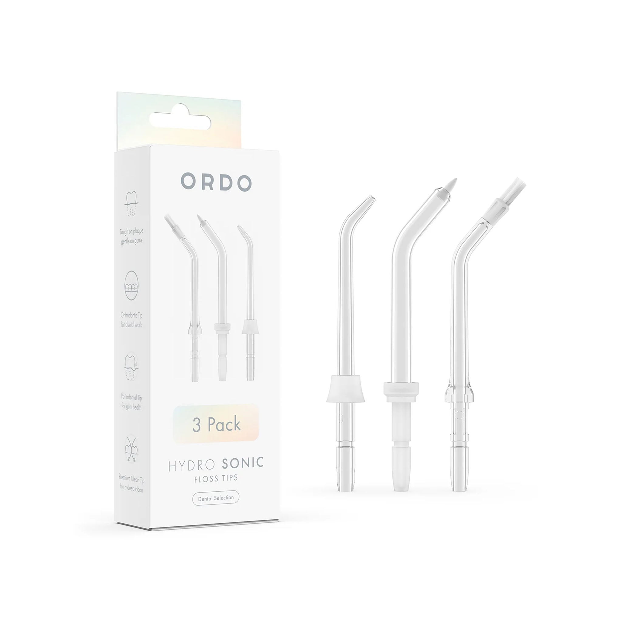 Ordo Hydro Sonic Water Flosser Replacement Nozzles