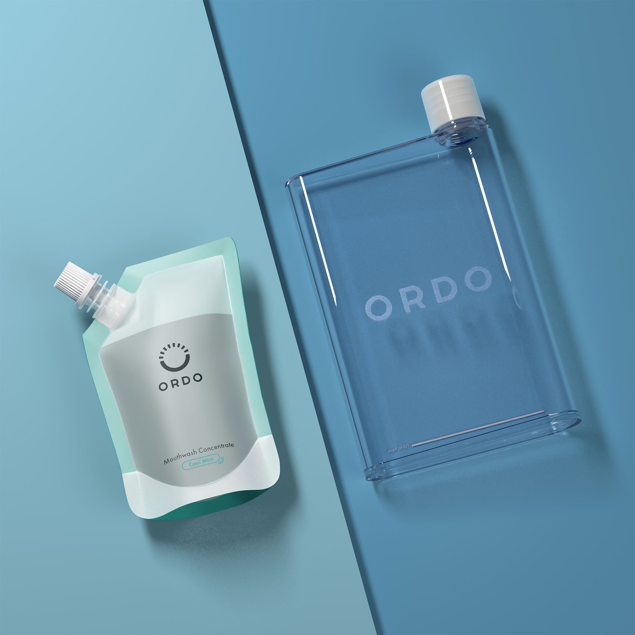 Ordo Mouthwash Reusable Bottle