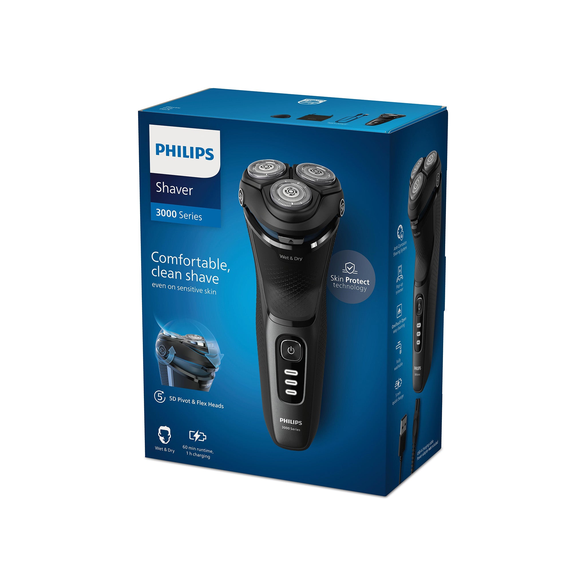 Philips Shaver Series 3000 Electric Shaver