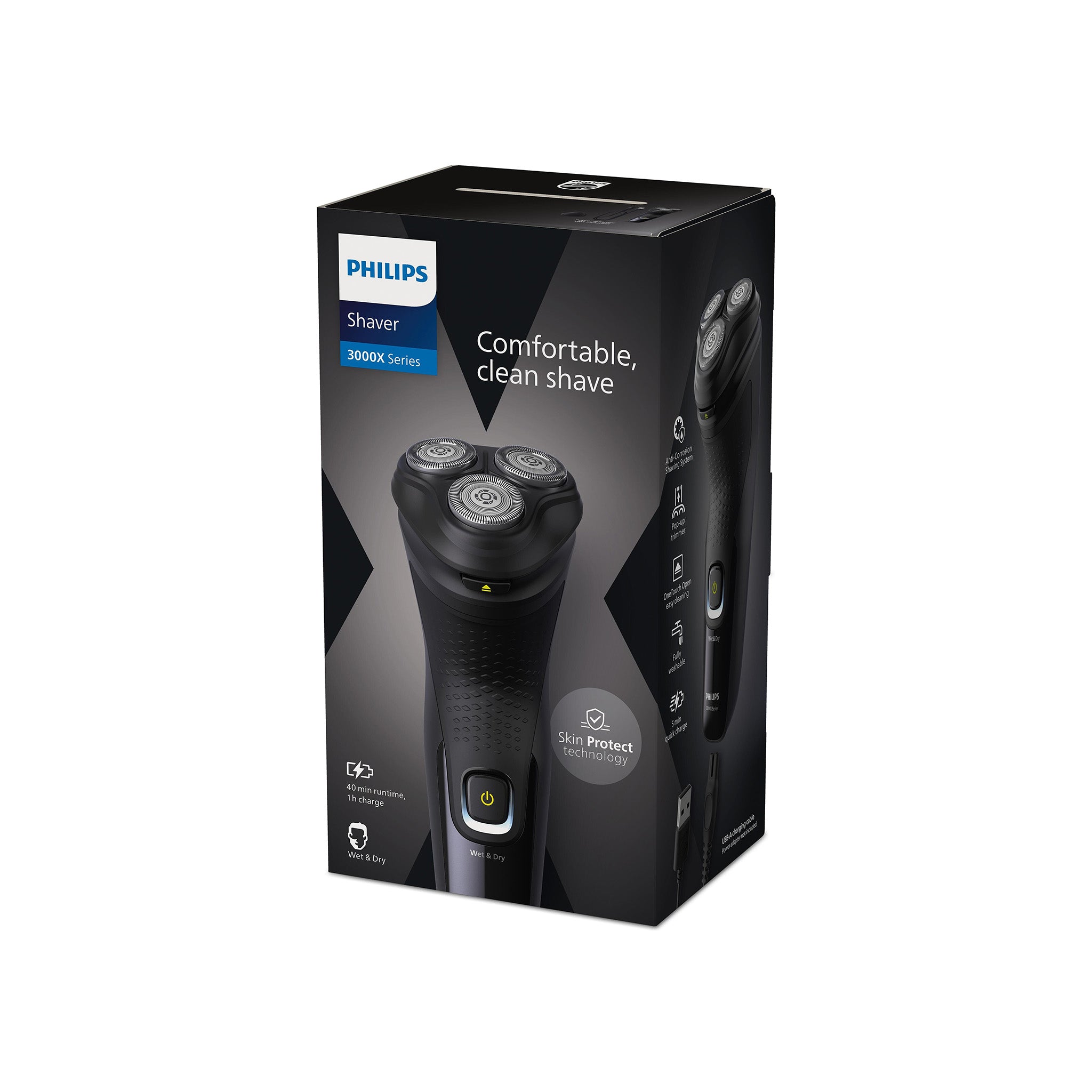 Philips Shaver 3000X Series Electric Shaver